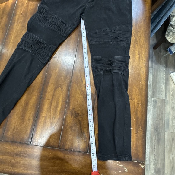 Bleecker and Mercer Men's Black Denim Jeans Size 38/34 - Picture 5 of 6